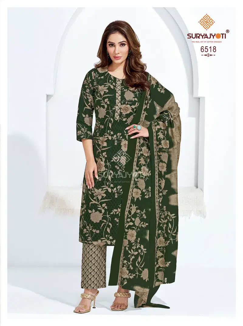 Trendy Cotton Vol 65 By Suryajyoti Cotton Printed Readymade Dress Online Wholesale